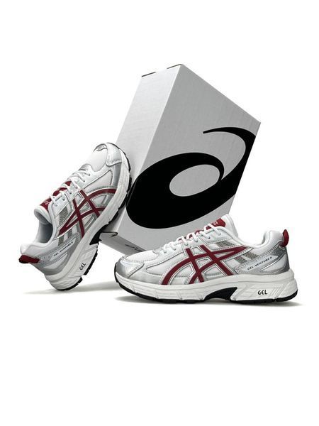ASICS Gel-Venture 6 White Metallic Red B5459-1553868 фото