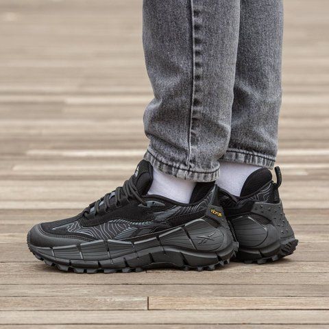 Reebok Zig Kinetica 2.5 Black Suede 1961-929127 фото
