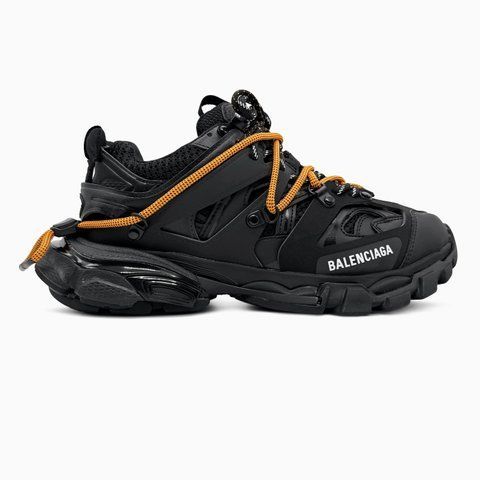 Balenciaga Track Trail Laces Black/Orange bal-0052-1505502 фото