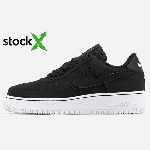 0714 Nike Air Force 1 Black/White 0714-255809 фото