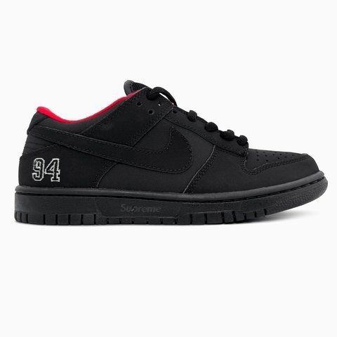 Nike SB Dunk x Supreme 94 Black nik-0689-1322780 фото