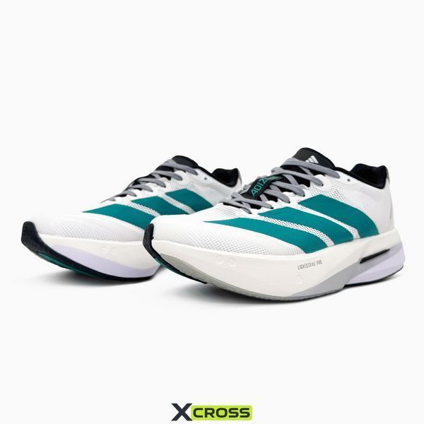 Adidas Adizero Boston 13 White/Pure Teal adi-0569-1464598 фото