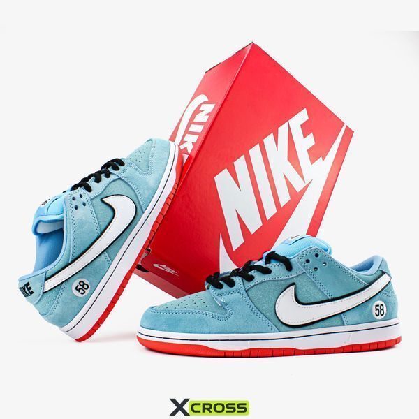 Nike SB Dunk Low Gulf "Blue Orange" 390-516965 фото