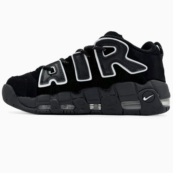 Nike Air More Uptempo 96 Black/White nik-0530-970953 фото