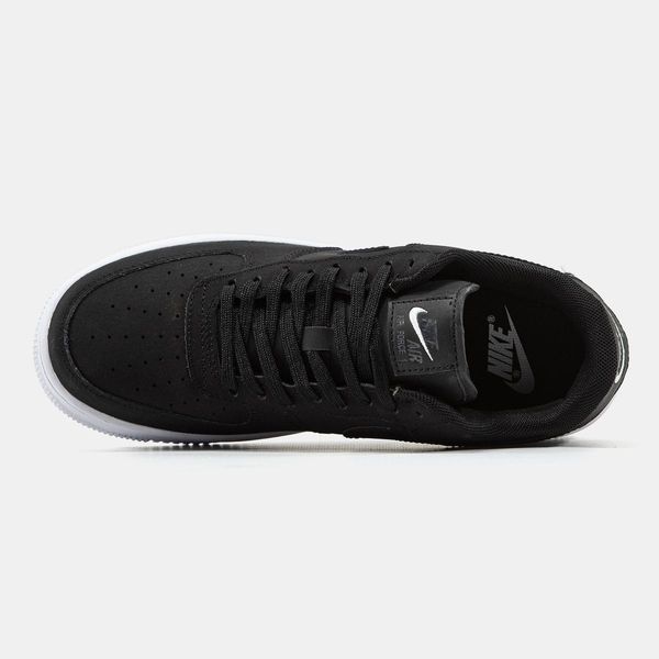 0714 Nike Air Force 1 Black/White 0714-255809 фото