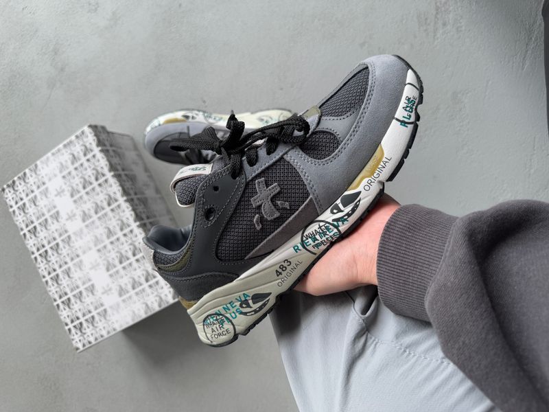 Premiata Uomo Mase Gray/Green prm-0005-1050081 фото