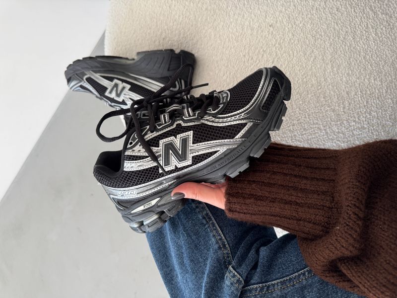 New Balance 740 Black/Silver nbl-0317-924102 фото