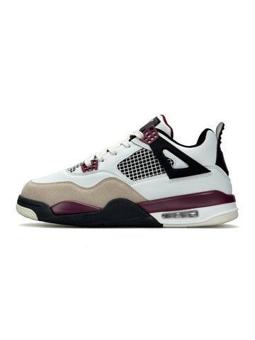 Nike Air Jordan 4 Retro PSG White Burgundy Black A6031-1773656 фото