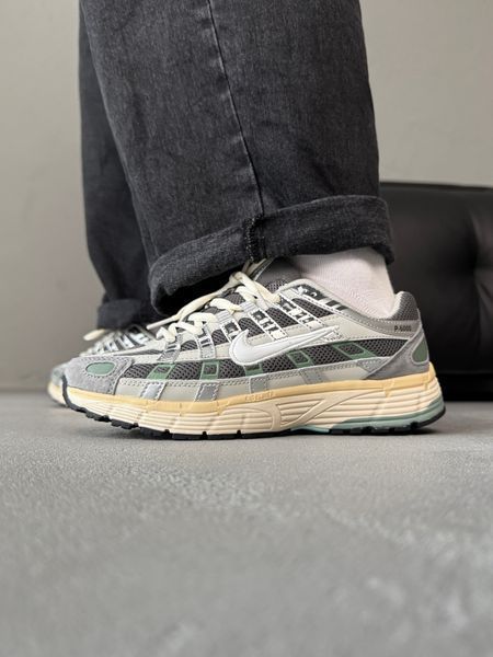 Nike P-6000 Premium Casual Shoes Grey nik-0539-975369 фото