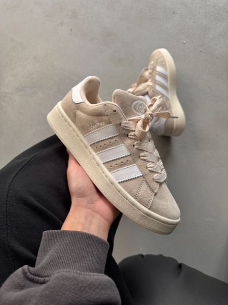 Adidas Campus Beige/White adi-0362-490186 фото