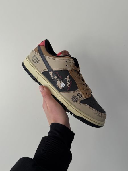 Nike SB Dunk Low x Stussy 40th Brown/Beige nik-0755-1454897 фото
