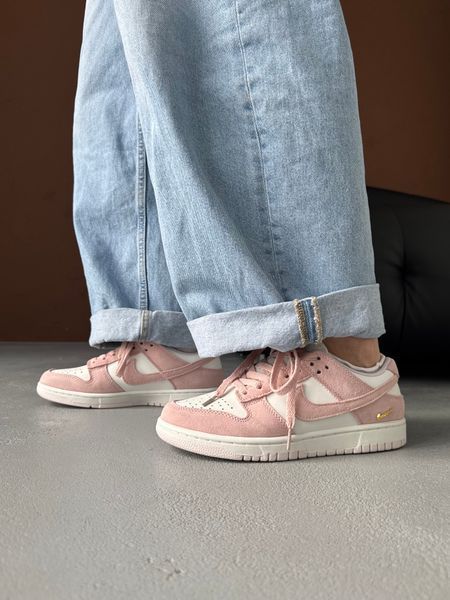 Nike SB Dunk Low Pink Metallic Gold nik-0835-1617805 фото