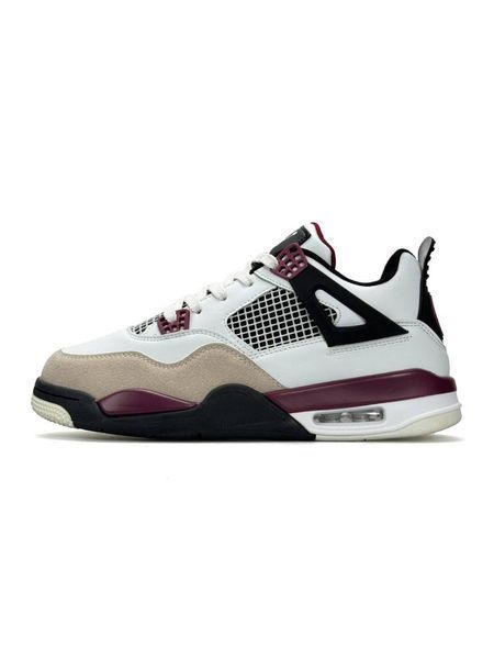 Nike Air Jordan 4 Retro PSG White Burgundy Black A6031-1773657 фото