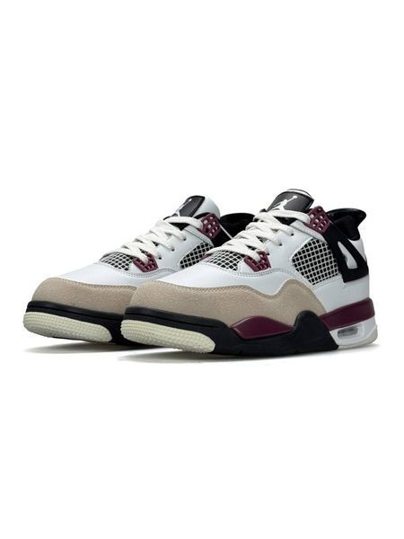 Nike Air Jordan 4 Retro PSG White Burgundy Black A6031-1773657 фото