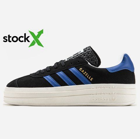 0876 Adidas Gazelle Bold Shoes Blue 0876-334499 фото