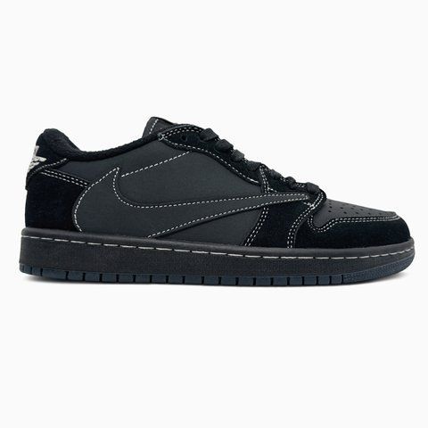 Nike Air Jordan 1 Low x Travis Scott Black Phantom nik-0726-1428650 фото