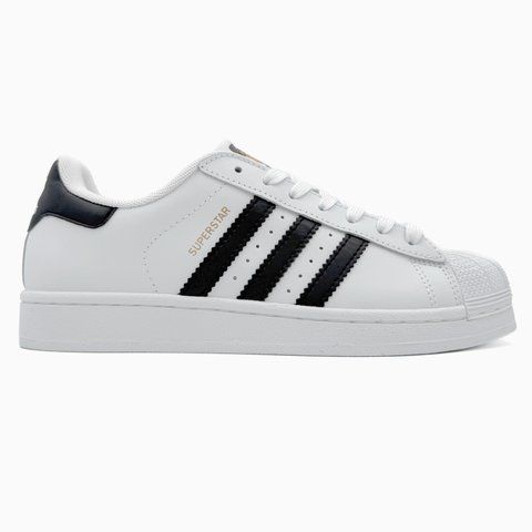 Adidas Superstar Black/White adi-0219-194618 фото