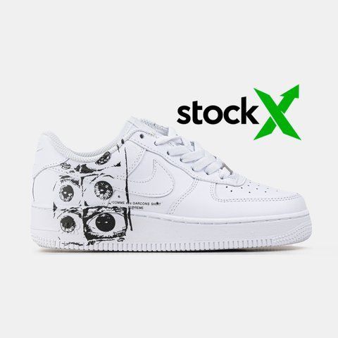 Nike Air Force 1 Low x Comme des Gar&ccedil;ons Supreme #art1679-1368428 фото