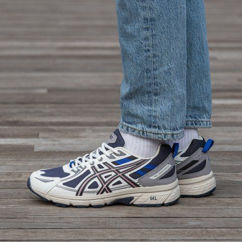 Asics Gel-Venture 6 White Blue 1781-767472 фото