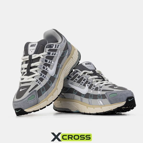 Nike P-6000 Grey Green #art1498-1187477 фото