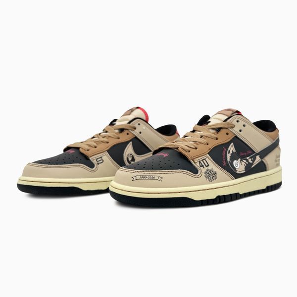 Nike SB Dunk Low x Stussy 40th Brown/Beige nik-0755-1454897 фото