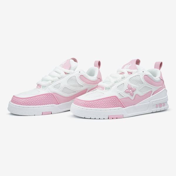 Louis Vuitton Skate Sneaker White Pink 10016-1581537 фото