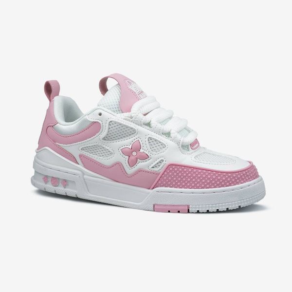 Louis Vuitton Skate Sneaker White Pink 10016-1581537 фото