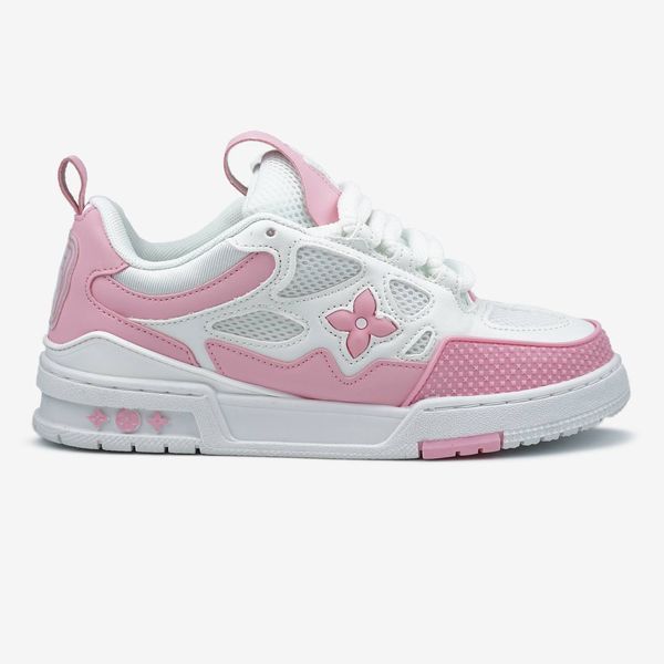 Louis Vuitton Skate Sneaker White Pink 10016-1581537 фото