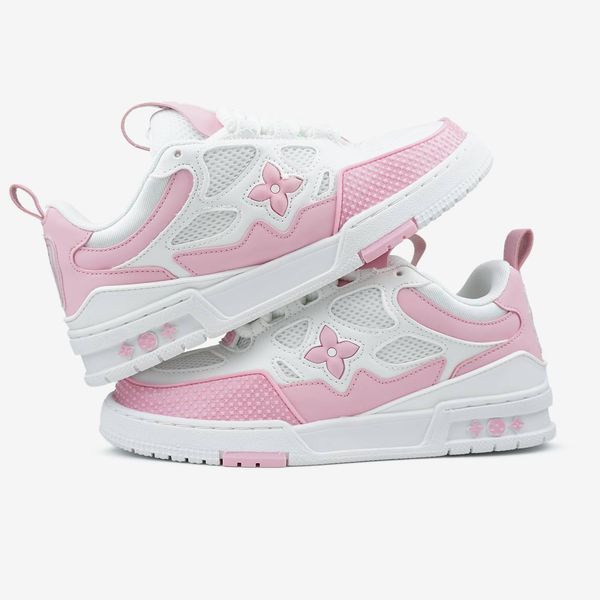 Louis Vuitton Skate Sneaker White Pink 10016-1581537 фото