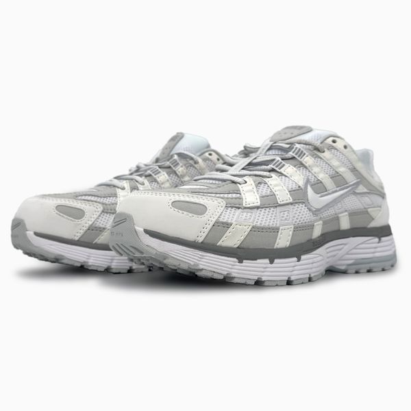 Nike P-6000 White/Light Grey nik-0610-1070421 фото