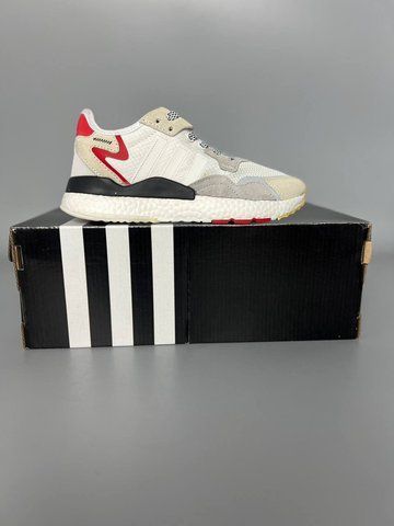 Adidas Nite Jogger Grey/Black/Red БРАК 62 adi-0190-0062-1151501 фото