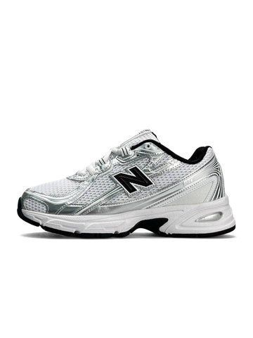 New Balance 740 White Silver Black B4349-1210759 фото