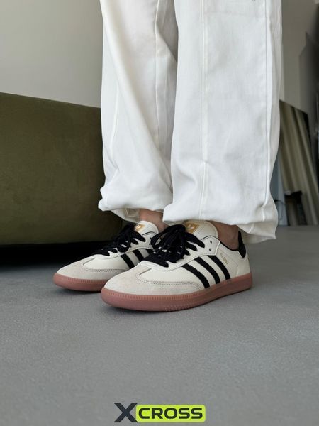 Adidas Samba Black/Beige adi-0437-767260 фото