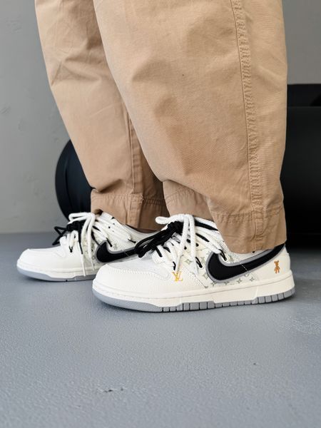 Nike SB x Louis Vuitton x Glommy Bear White Black nik-0608-1070121 фото