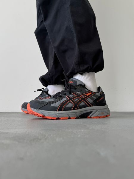 Asics Gel-Venture 6 Grey/Orange Gore-Tex asc-0094-885687 фото