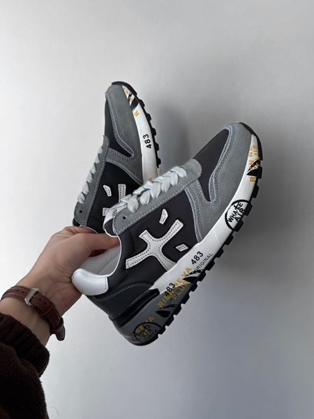 Premiata Mick Grey/Black prm-0008-1464701 фото