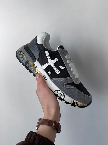 Premiata Mick Grey/Black prm-0008-1464701 фото