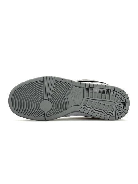 Nike SB Dunk Low Pro White Grey Black B4965-1433703 фото