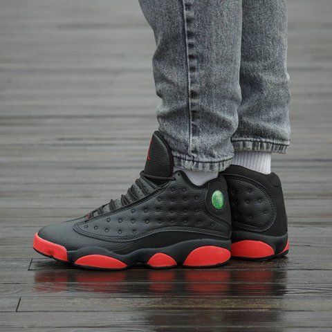 Air Jordan Retro 13 Black Red 2601-1441410 фото