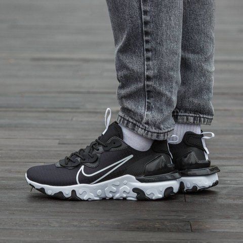 Nike React Vision Black White 2546-1413060 фото