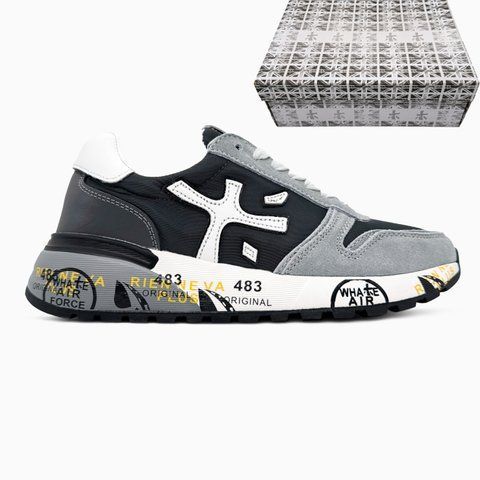 Premiata Mick Grey/Black prm-0008-1464701 фото
