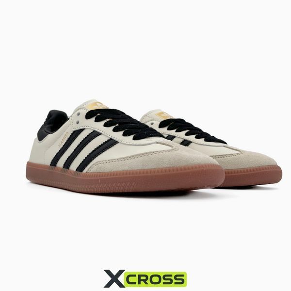 Adidas Samba Black/Beige adi-0437-767260 фото