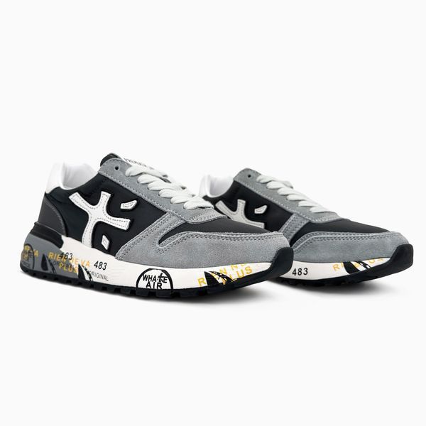 Premiata Mick Grey/Black prm-0008-1464701 фото