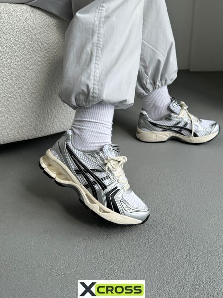 Asics Gel-Kayano 14 White/Silver/Black asc-0002-402122 фото