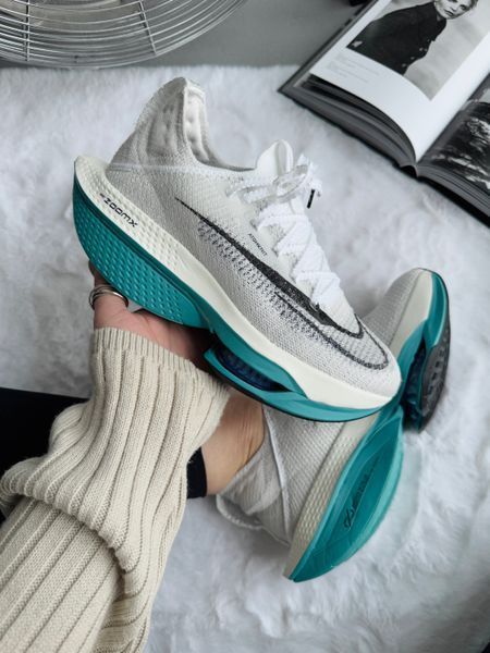Nike Air Zoom Alphafly Next% 2 White/Blue nik-0600-1050169 фото