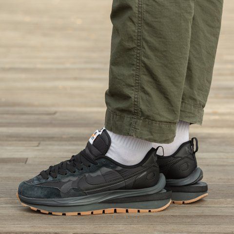 Nike VaporWaffle Sacai Black\Brown 870-1559783 фото