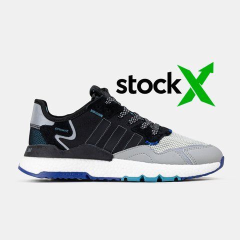 Adidas Nite Jogger Black Grey #art1704-1405328 фото