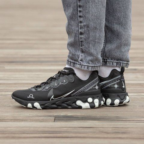 Nike React Vision Black White 2044-1071018 фото
