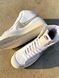 Nike Blazer Mid White/Cream nik-0327-194690 фото 3