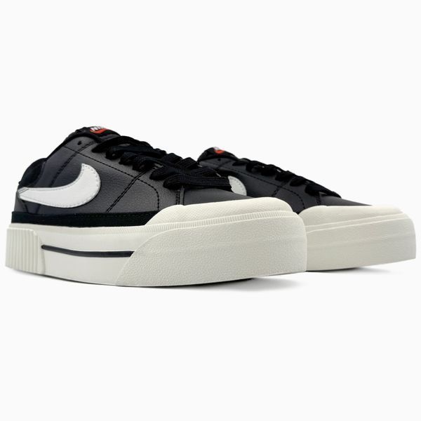 Nike Court Legacy Lift Black/White nik-0423-531131 фото